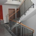 Geländer in einem Treppenhaus